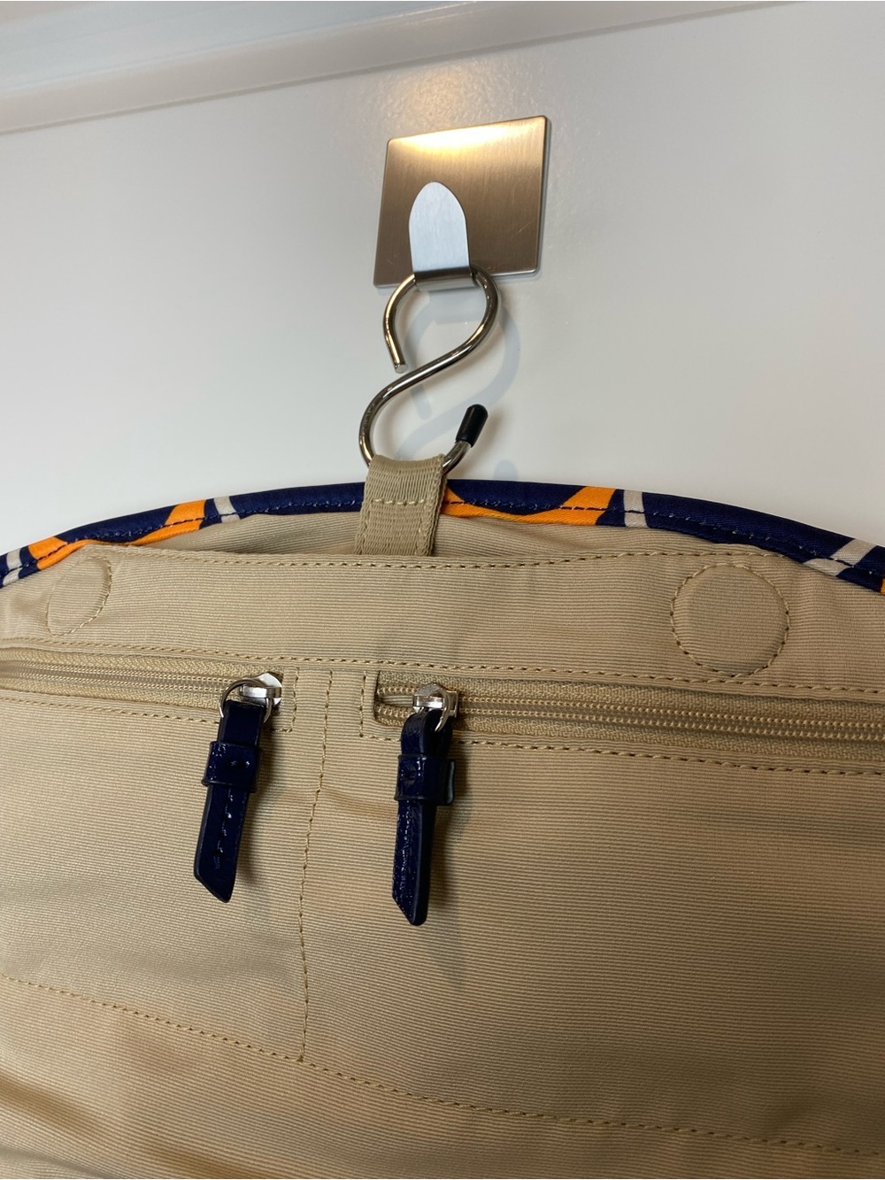 Coach Signature Foldover Travel Cruise Trifold Pouch - Picture 5 of 7